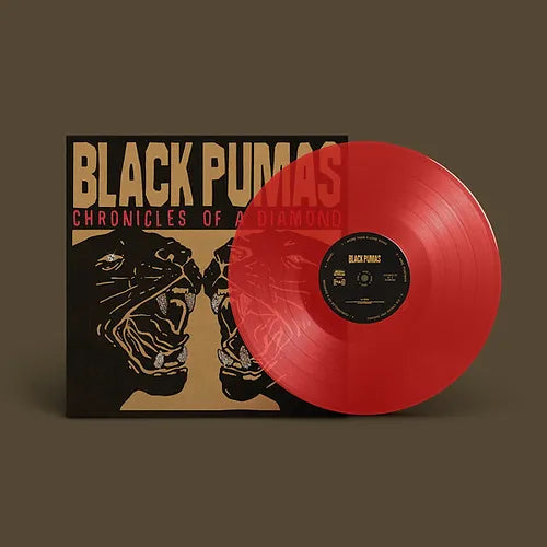 Black Pumas - Chronicles of a Diamond - Indie Exclusive Red Vinyl LP