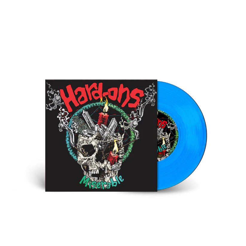 Hard-Ons - Miserable - Coloured 7" Vinyl EP