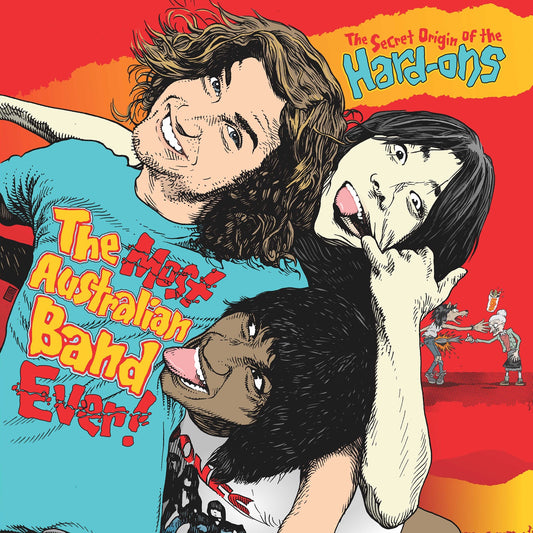 Hard-Ons - Most Australian Band Ever - Purple and Yellow Smash Vinyl LP