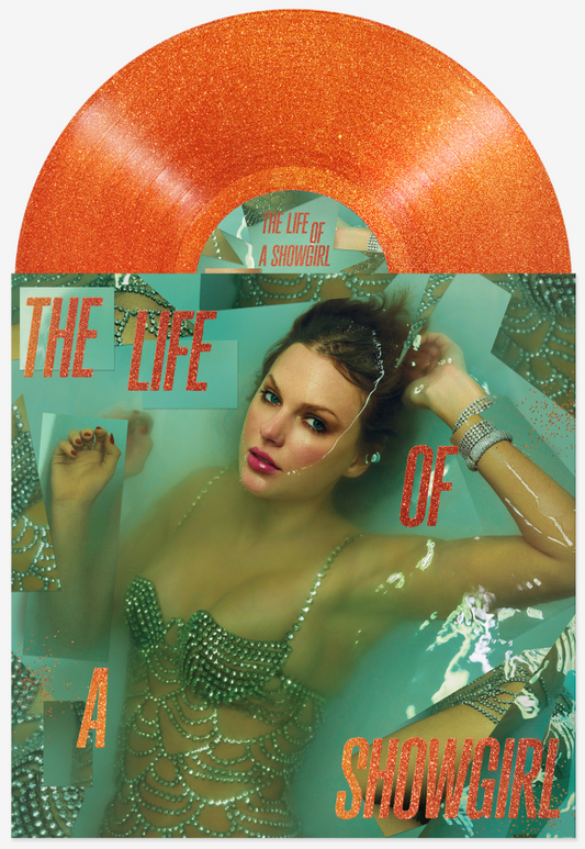 Taylor Swift - The Life of a Showgirl - Sweat And Vanilla Perfume Portofino Orange Glitter LP