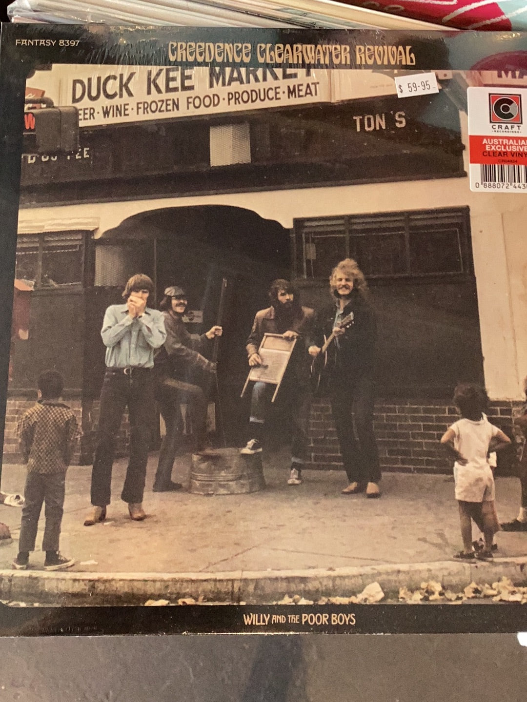 Creedence Clearwater Revival - Willy and the Poor Boys -Colour Vinyl LP