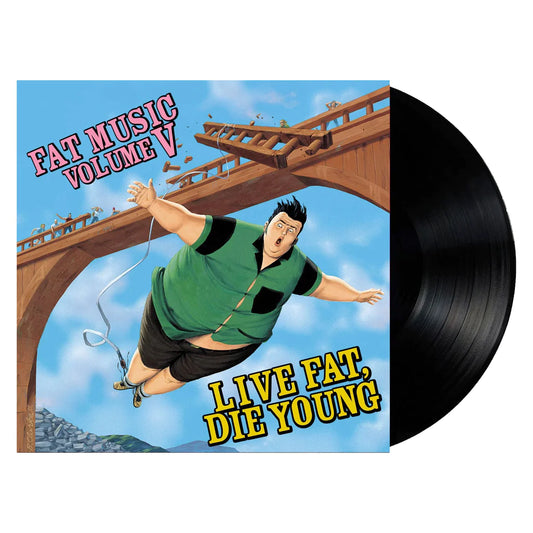 Various - Live Fat Die Young - Fat Wreck Compilation on Vinyl LP