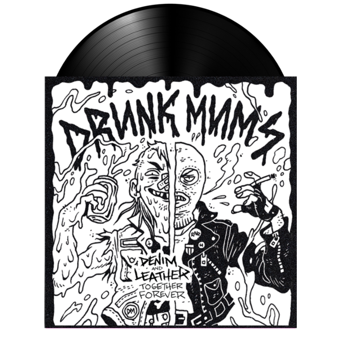 Drunk Mums - Denim & Leather, together forever - Vinyl LP