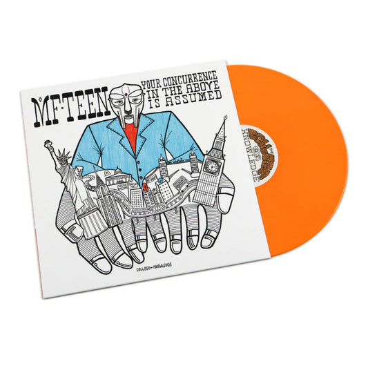 The Pro-Teens - MF TEEN - Orange Vinyl LP