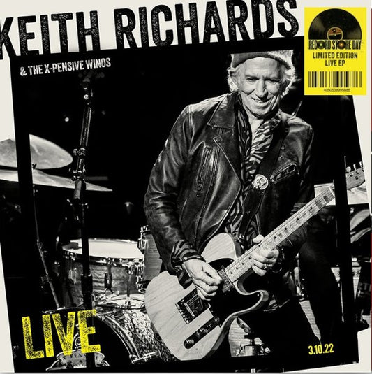 Keith Richards and the X-pensive Winos - Live 3-10-22 - Vinyl LP