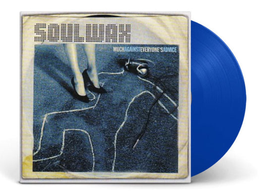 Soul Wax - Much Against Everyone's Advice - Blue Vinyl LP