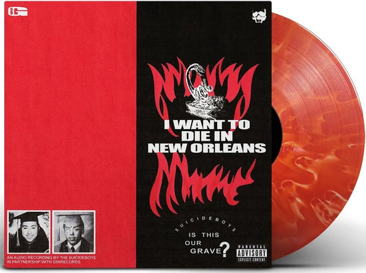 SuicideBoys - I wanna die in New Orleans - Ruby Vinyl LP