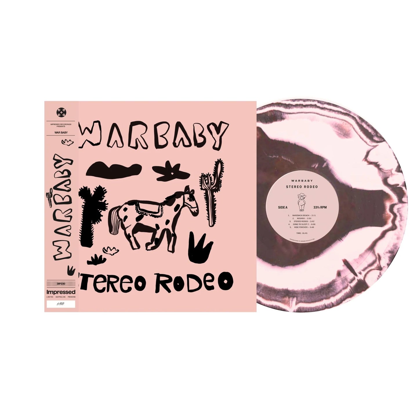 Warbaby - Stereo Rodeo - Colour Vinyl LP