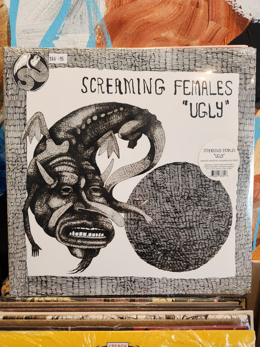 Screaming Females - Ugly (Limited Edition Clear w/ Black Splatter Vinyl)