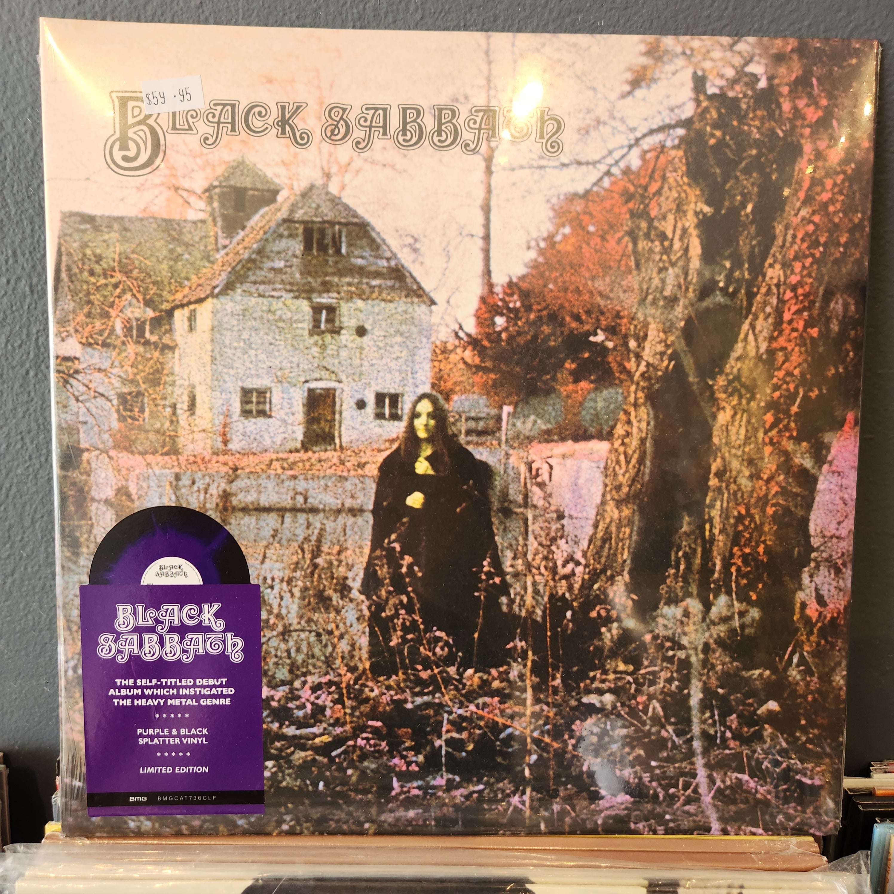 Black Sabbath - Black Sabbath - Coloured Vinyl LP – Badlandsvinyl