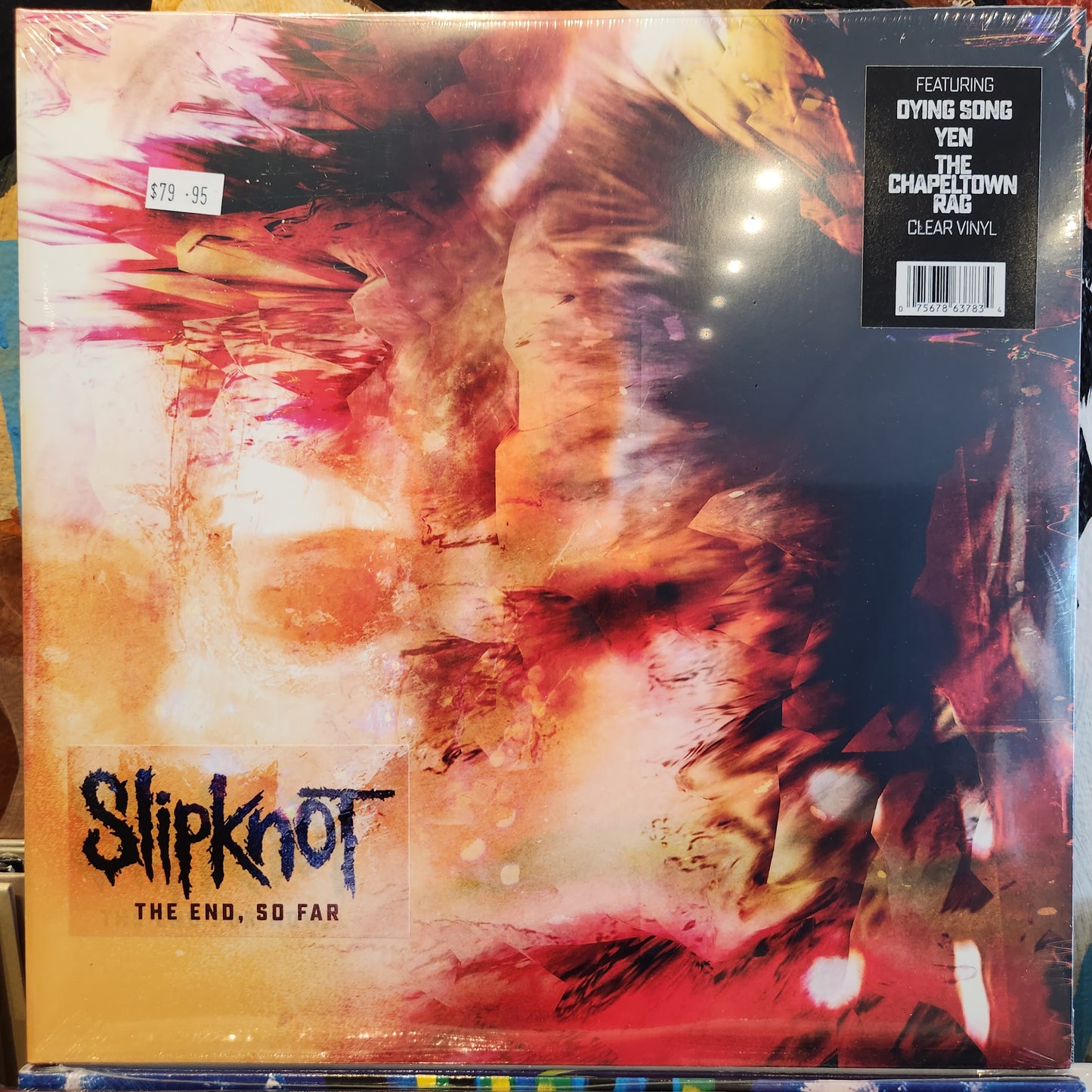 Slipknot - The End, So Far - Limited Clear Vinyl Lp