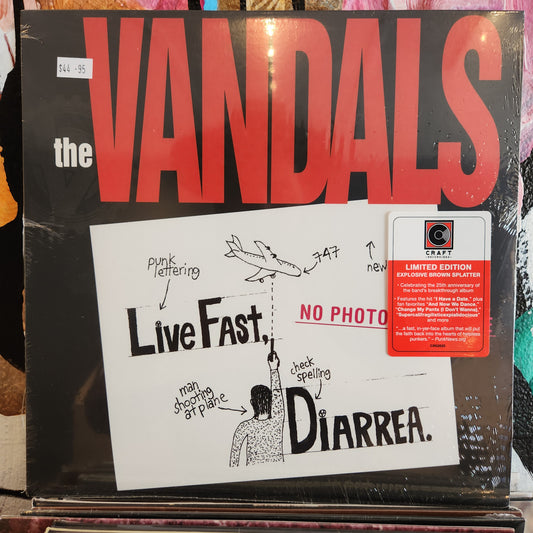 The Vandals - Live Fast Diarrhea: 25th Anniversary Edition (Explosive Brown Splatter Vinyl)