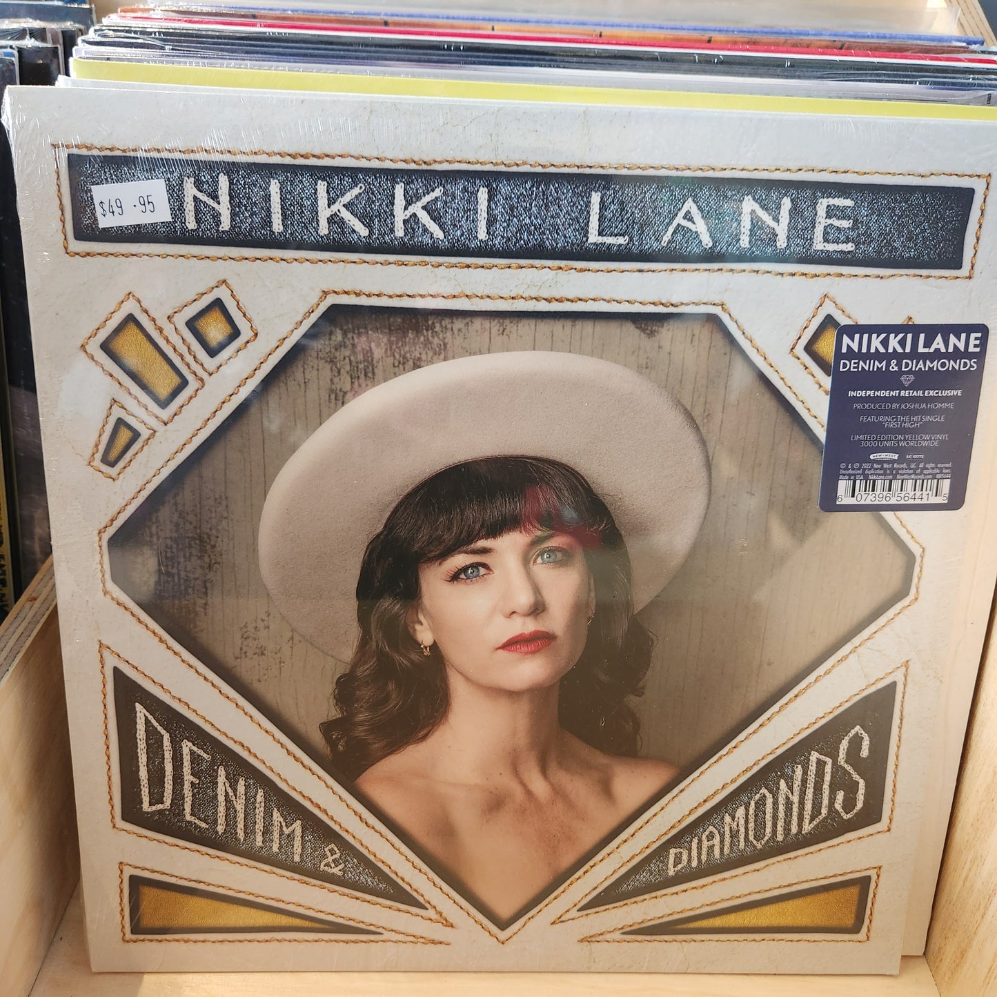 Nikki Lane - Denim & Diamonds (INDIE EXCLUSIVE, OPAQUE YELLOW VINYL)