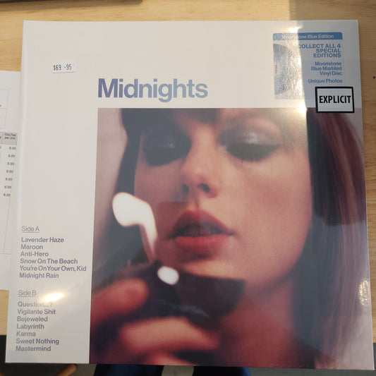 Taylor Swift - Midnights - Moonstone Blue Edition Vinyl
