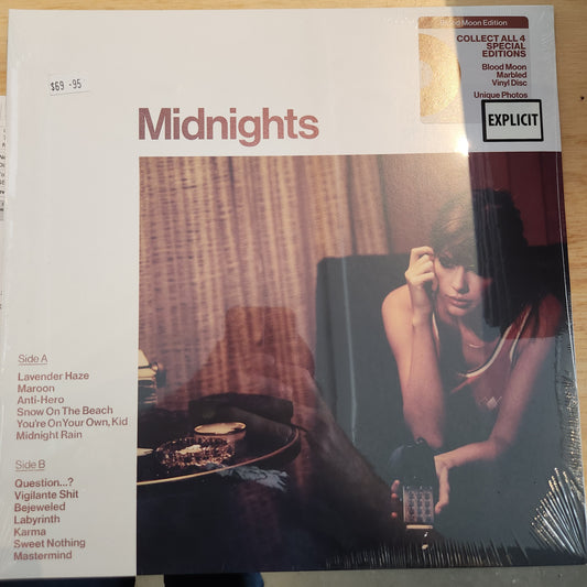 Taylor Swift - Midnights - Blood Moon Edition Vinyl