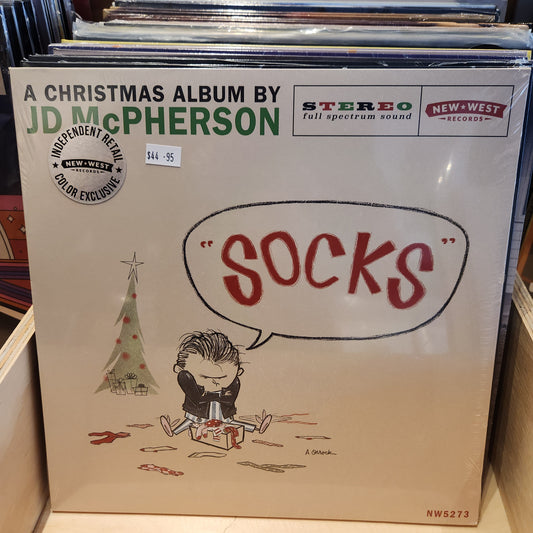 JD McPherson - SOCKS (SNOWGLOBE COLORED VINYL)