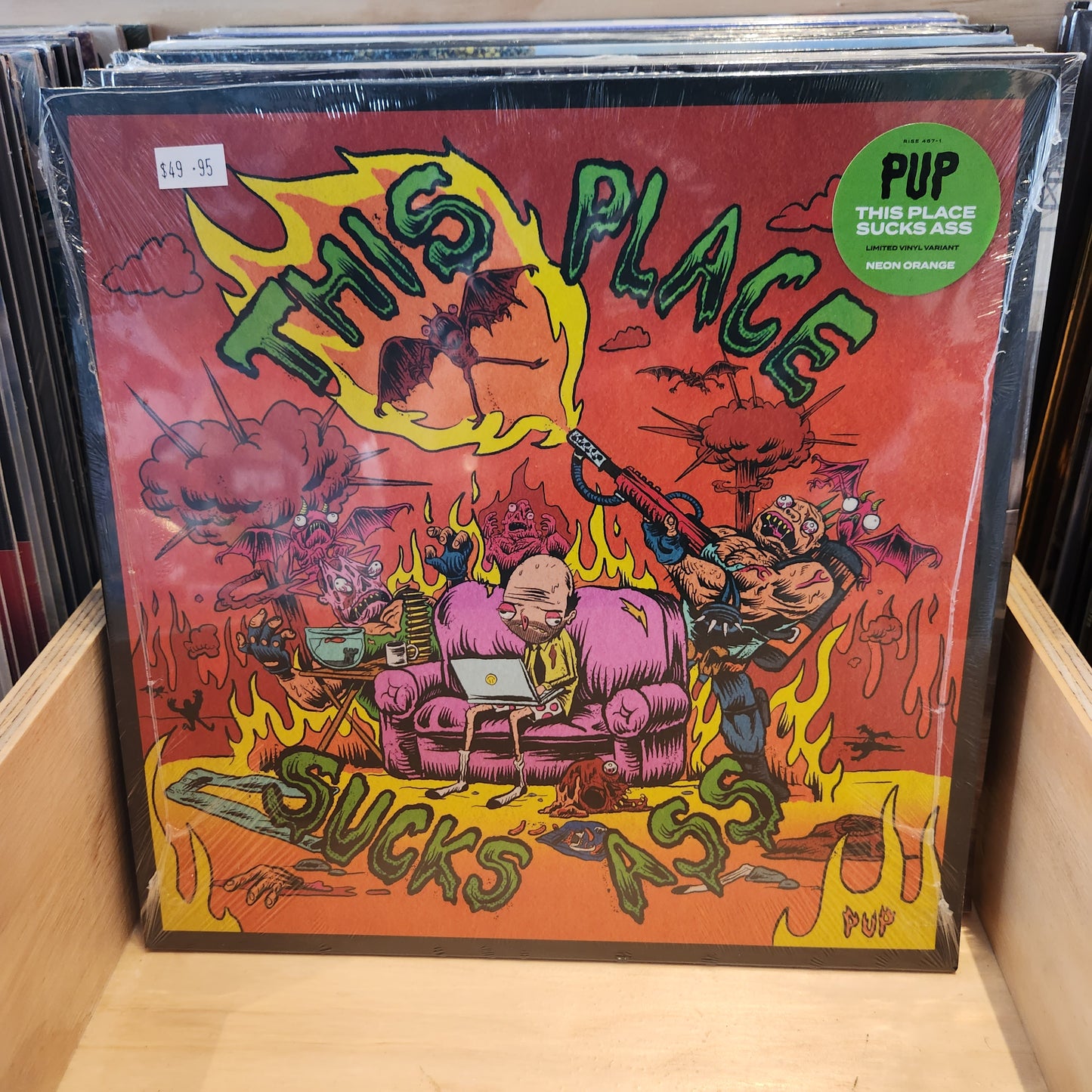 Pup - This place sucks ass - Coloured Vinyl LP