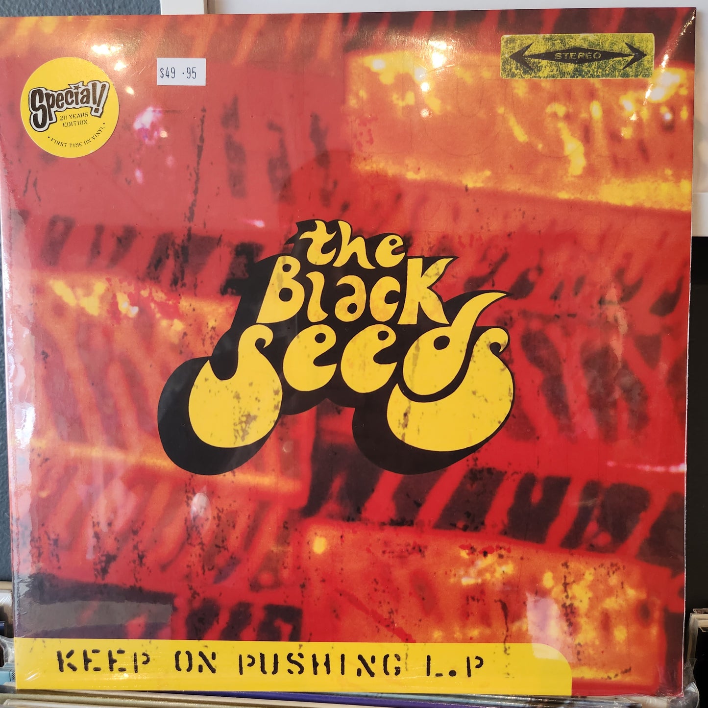 The Black Seeds - Keep On Pushing (Red Vinyl Anniversary) (LP)