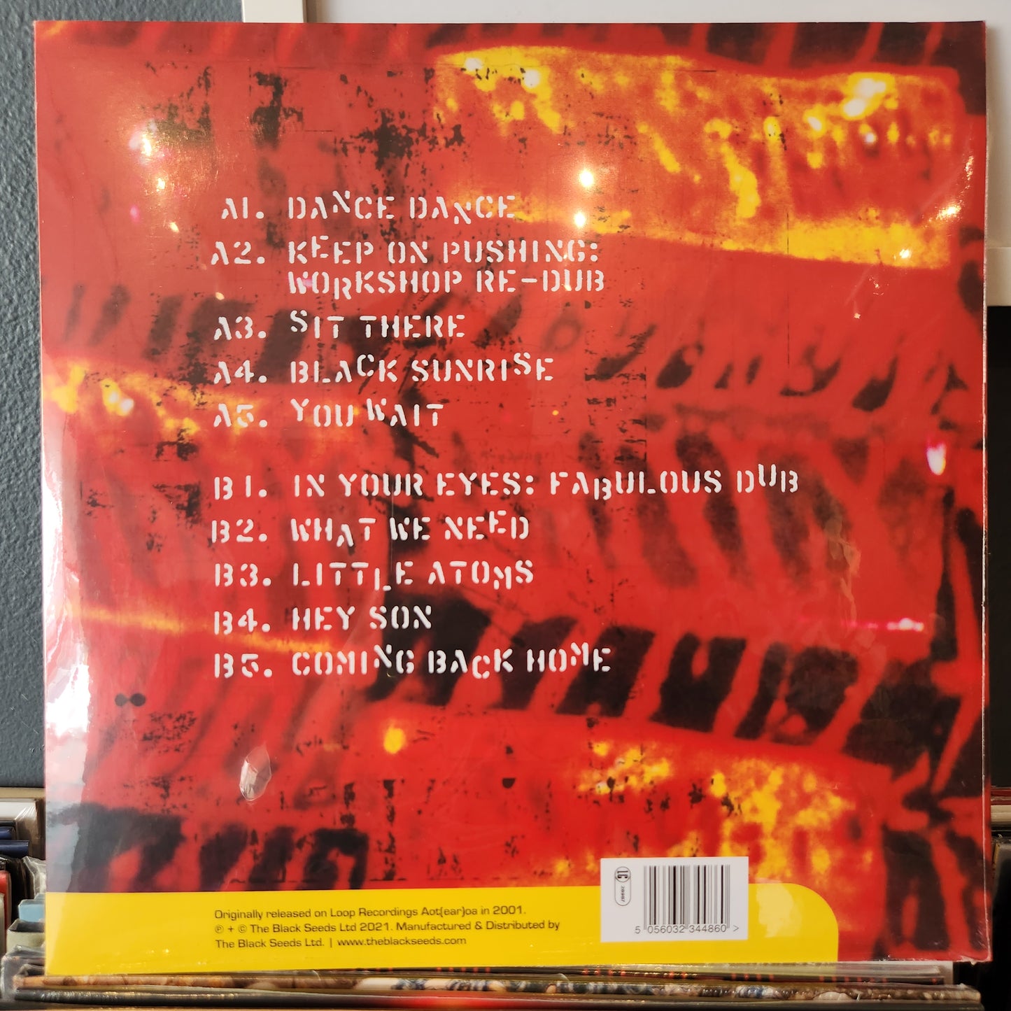 The Black Seeds - Keep On Pushing (Red Vinyl Anniversary) (LP)