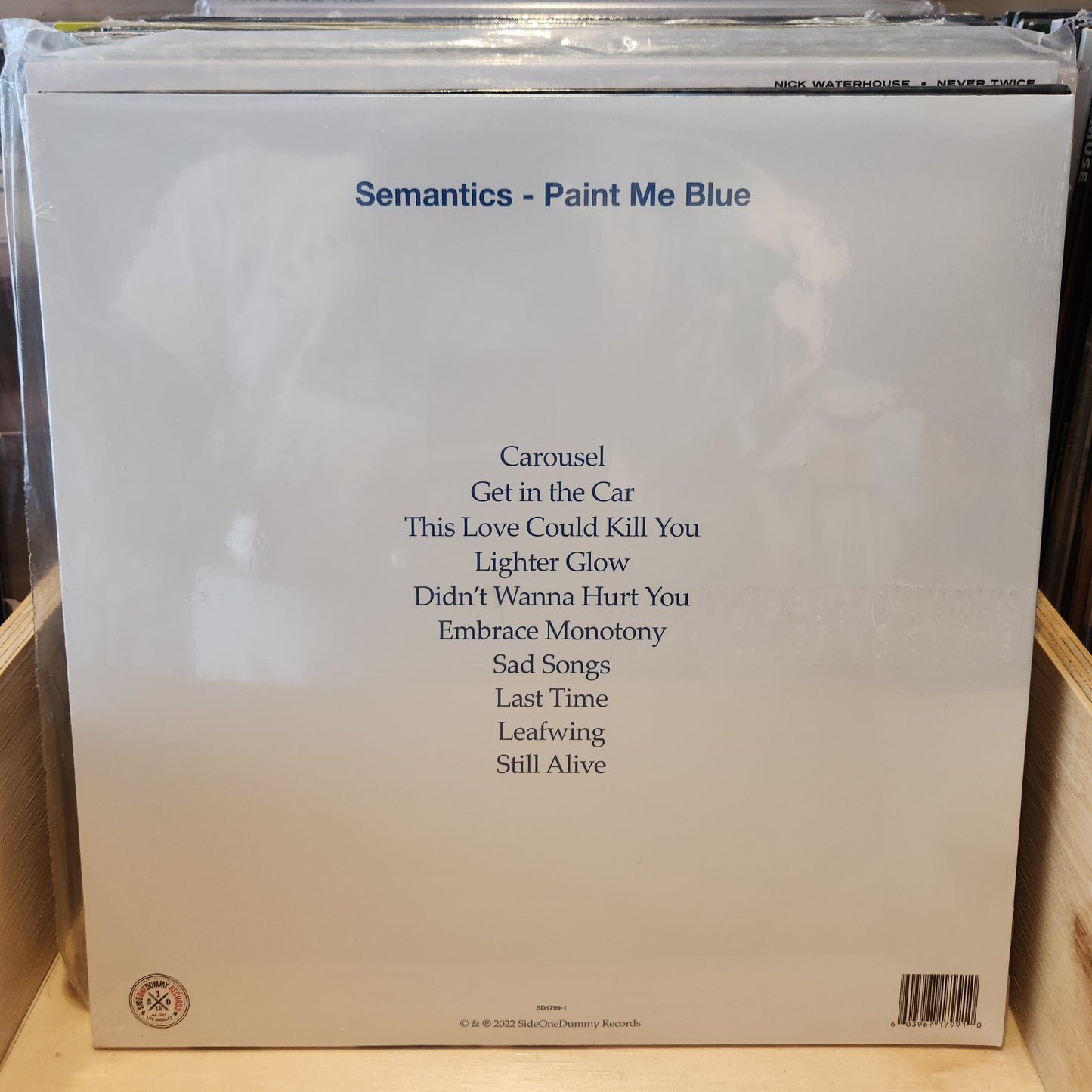 Semantics - Paint Me Blue - Blue Vinyl LP
