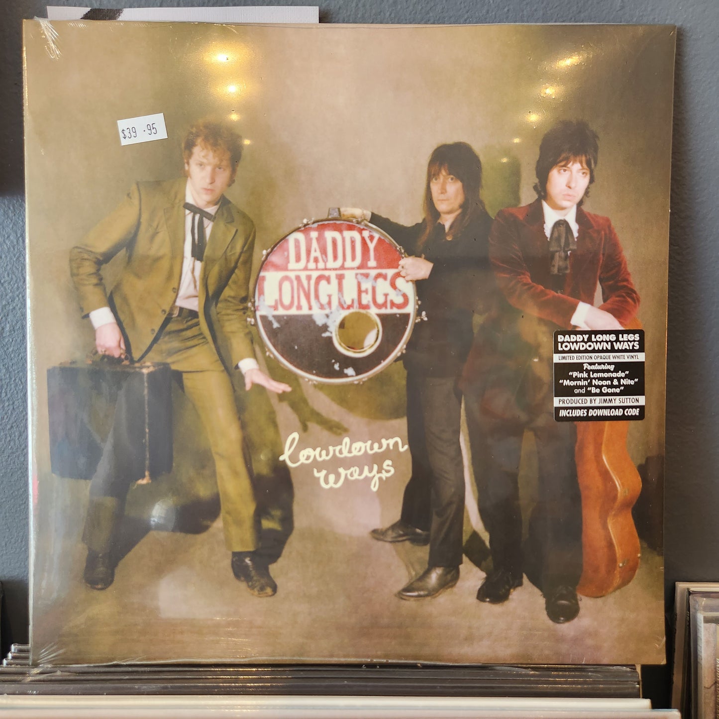 Daddy Long Legs - Lowdown Ways (OPAQUE WHITE COLOR VINYL)