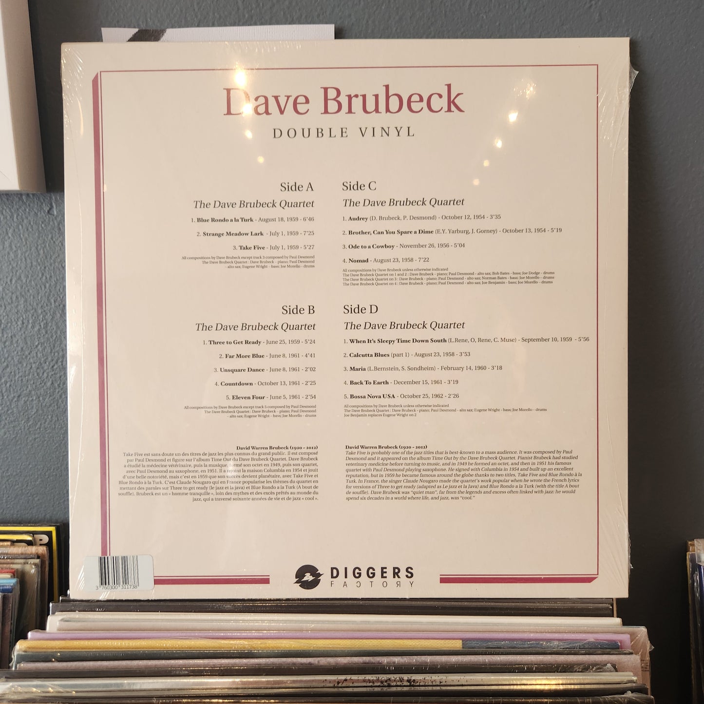 Dave Brubeck - The Essential Works: 1954 - 1962(2LP)