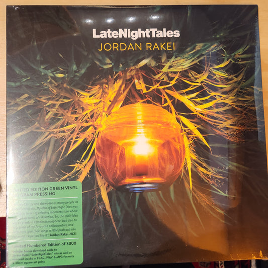 Jordan Rakei - Late Night Tales - Ltd Green Vinyl LP