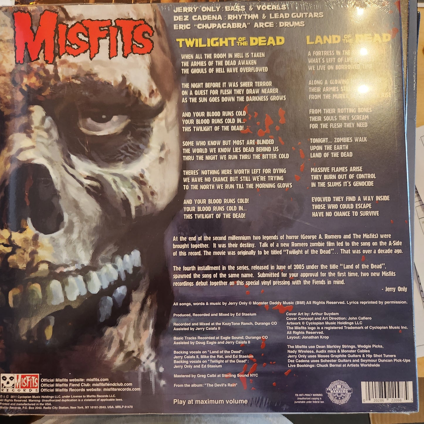 Misfits - Twilight of the dead - Vinyl LP