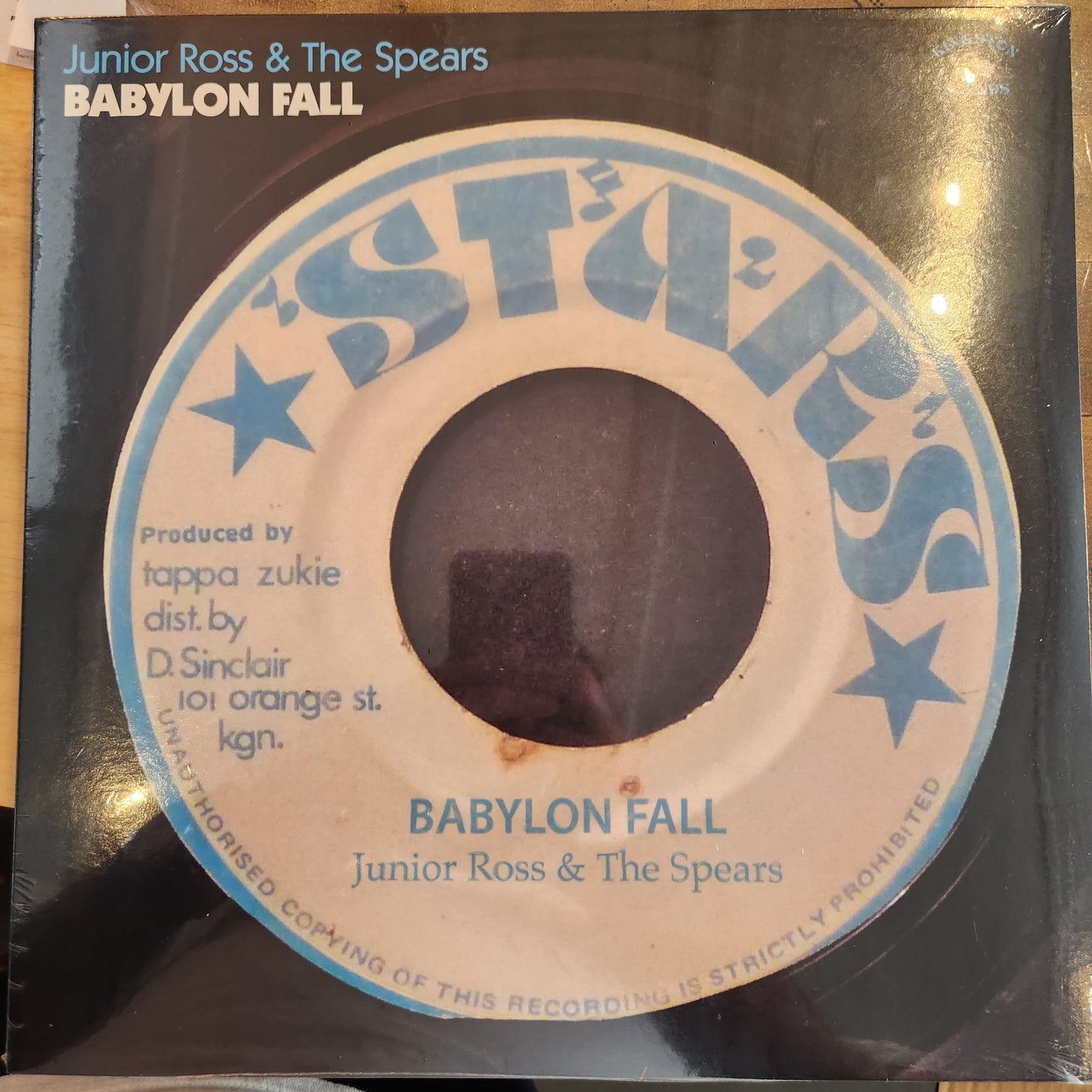 Junior Ross & The Spears - Babylon Fall - Vinyl LP