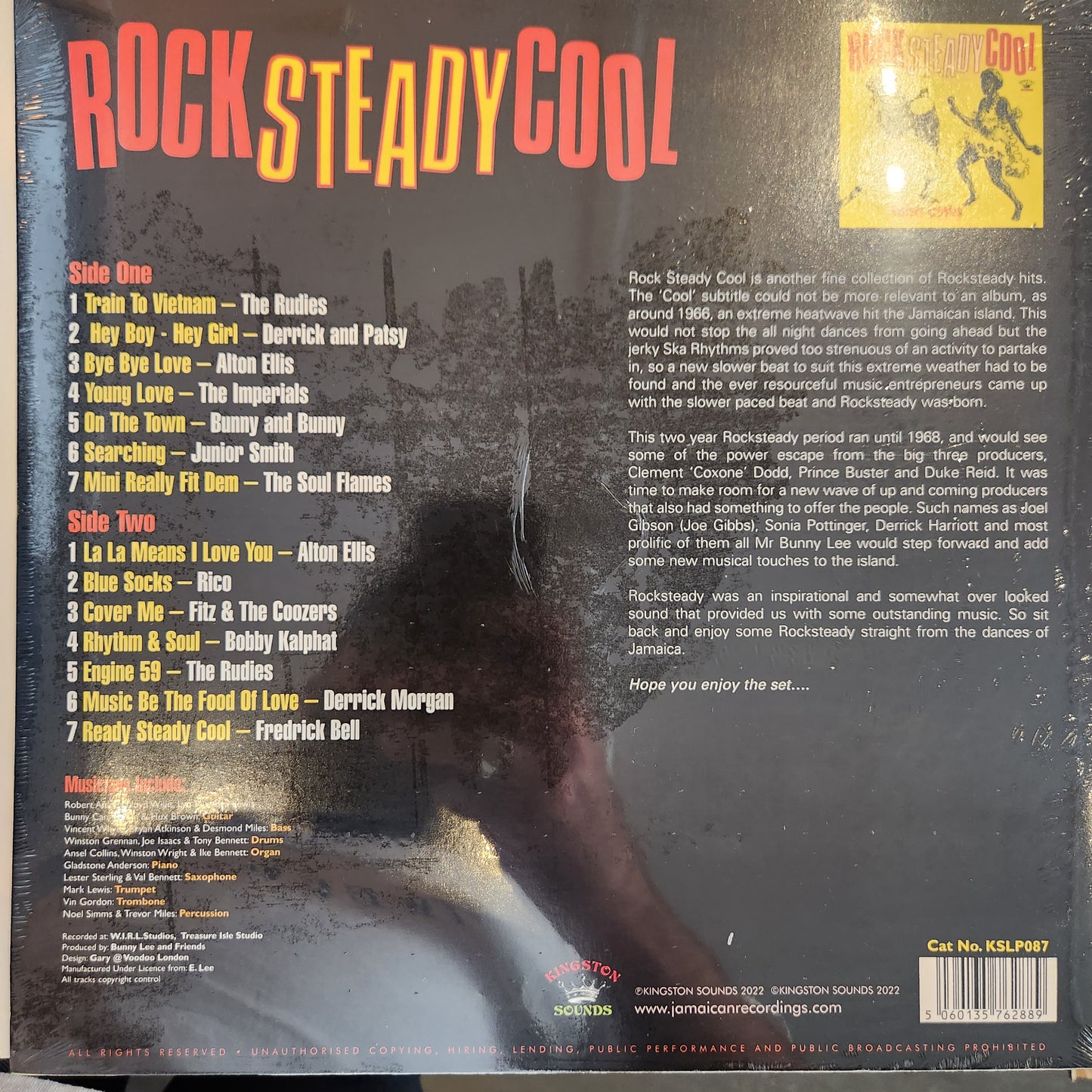 Various Artists - Rocksteady Cool - Vinyl LP