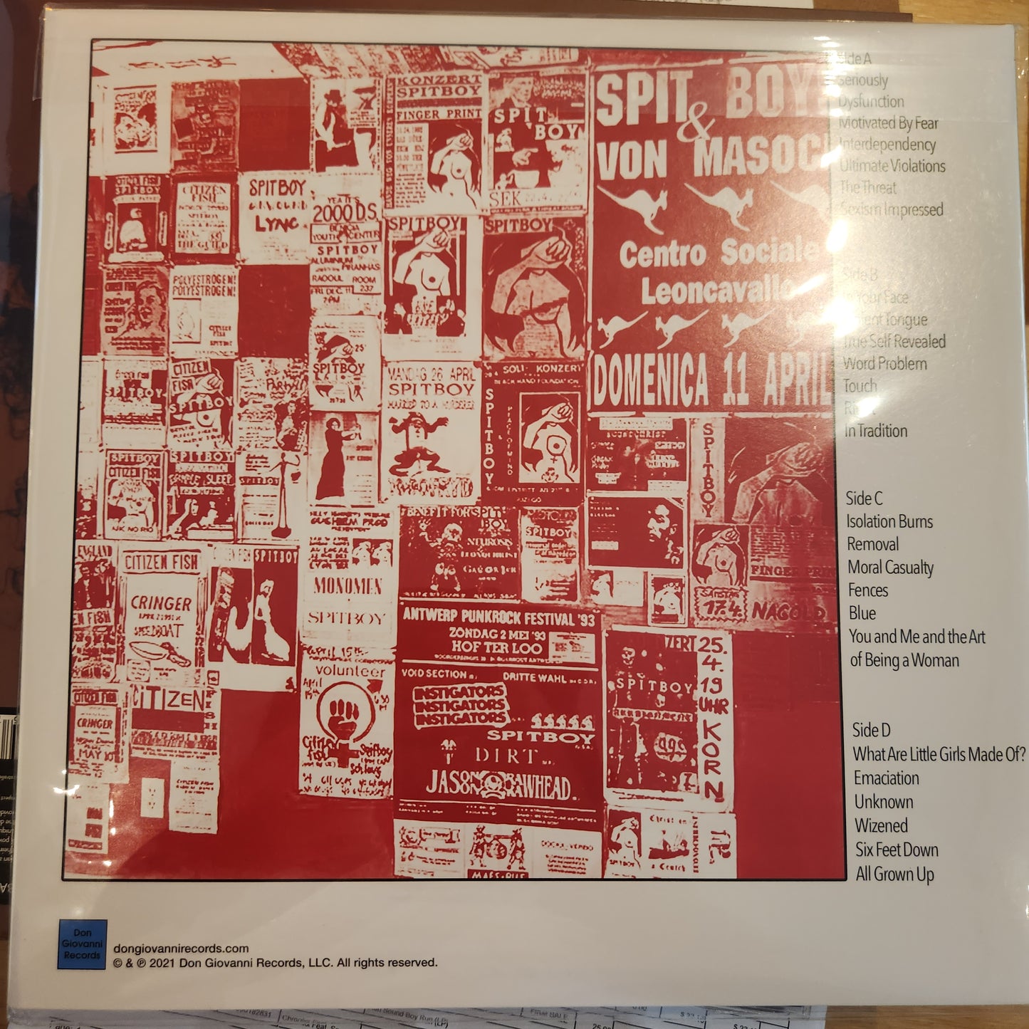 Spitboy - Body Of Work (RED & BLACK MARBLE VINYL) (2LP Red/Black Marble Vinyl)