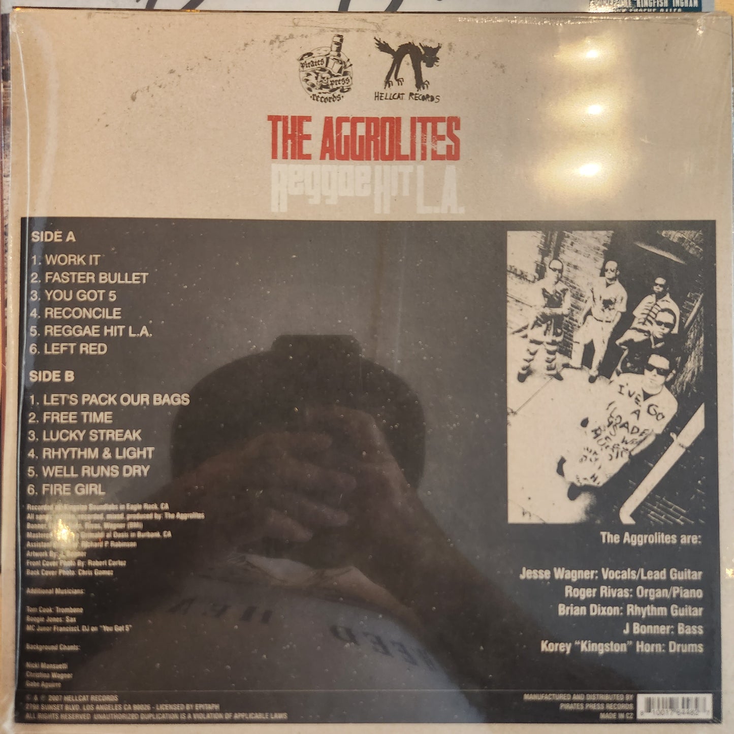 Aggrolites - Reggae Hit LA - Vinyl LP