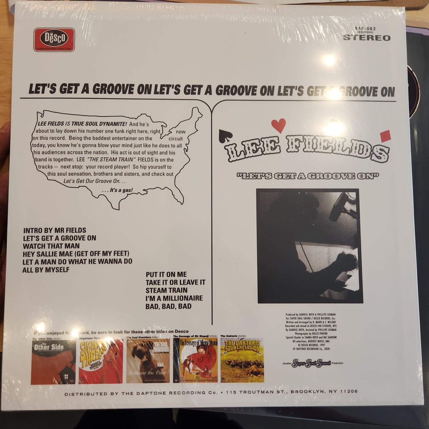 Lee Fields - Let's Get a Groove - Vinyl LP