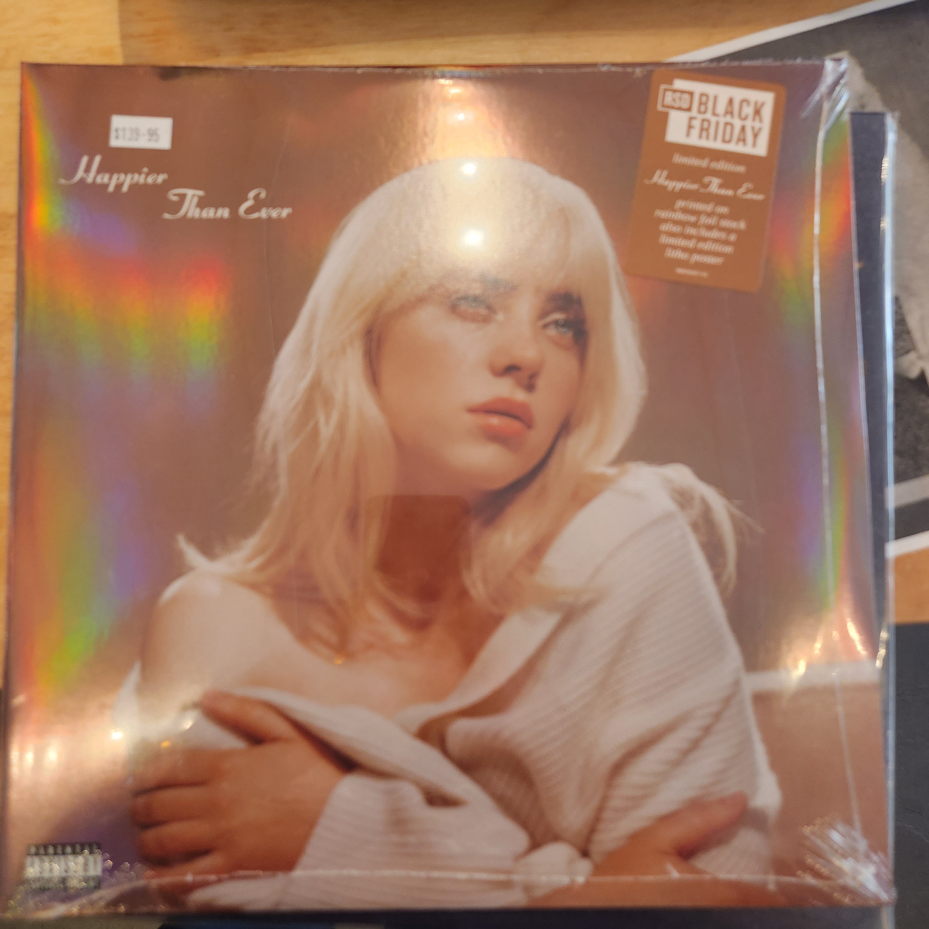 Billie Eilish Happier Than Ever Rsd Limited Edition Vinyl Lp Badlandsvinyl 8104