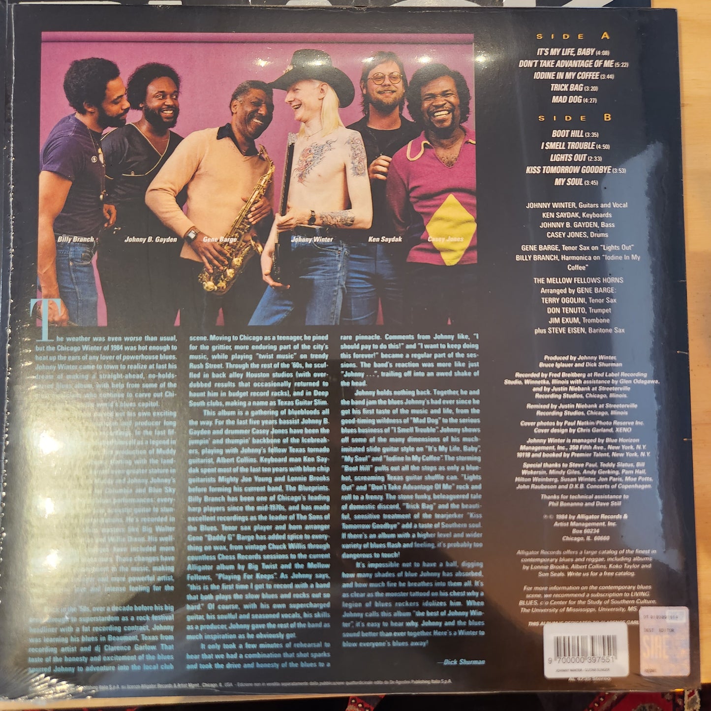 Johnny Winter - Guitar Slinger - Vinyl LP