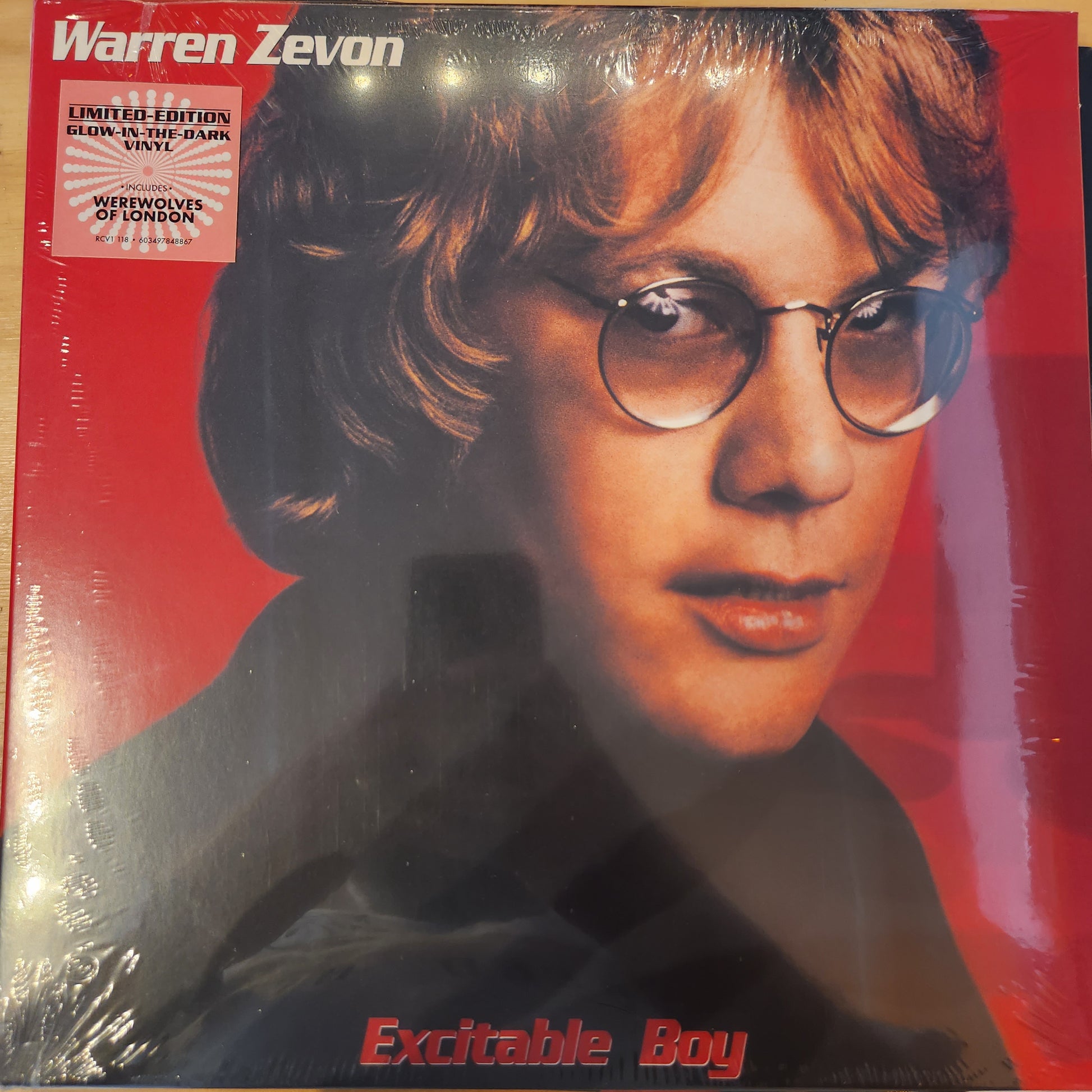 Warren Zevon Excitable Boy Glow In The Dark Vinyl Lp Badlandsvinyl 4484