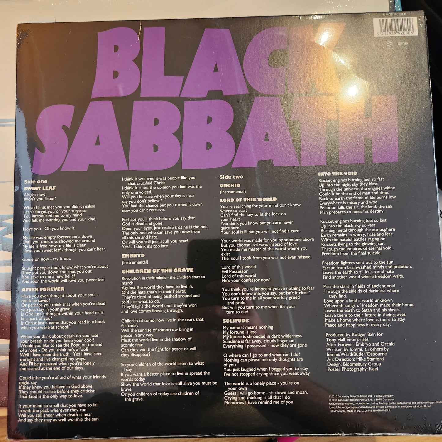 Black Sabbath - Master of Reality - Vinyl LP