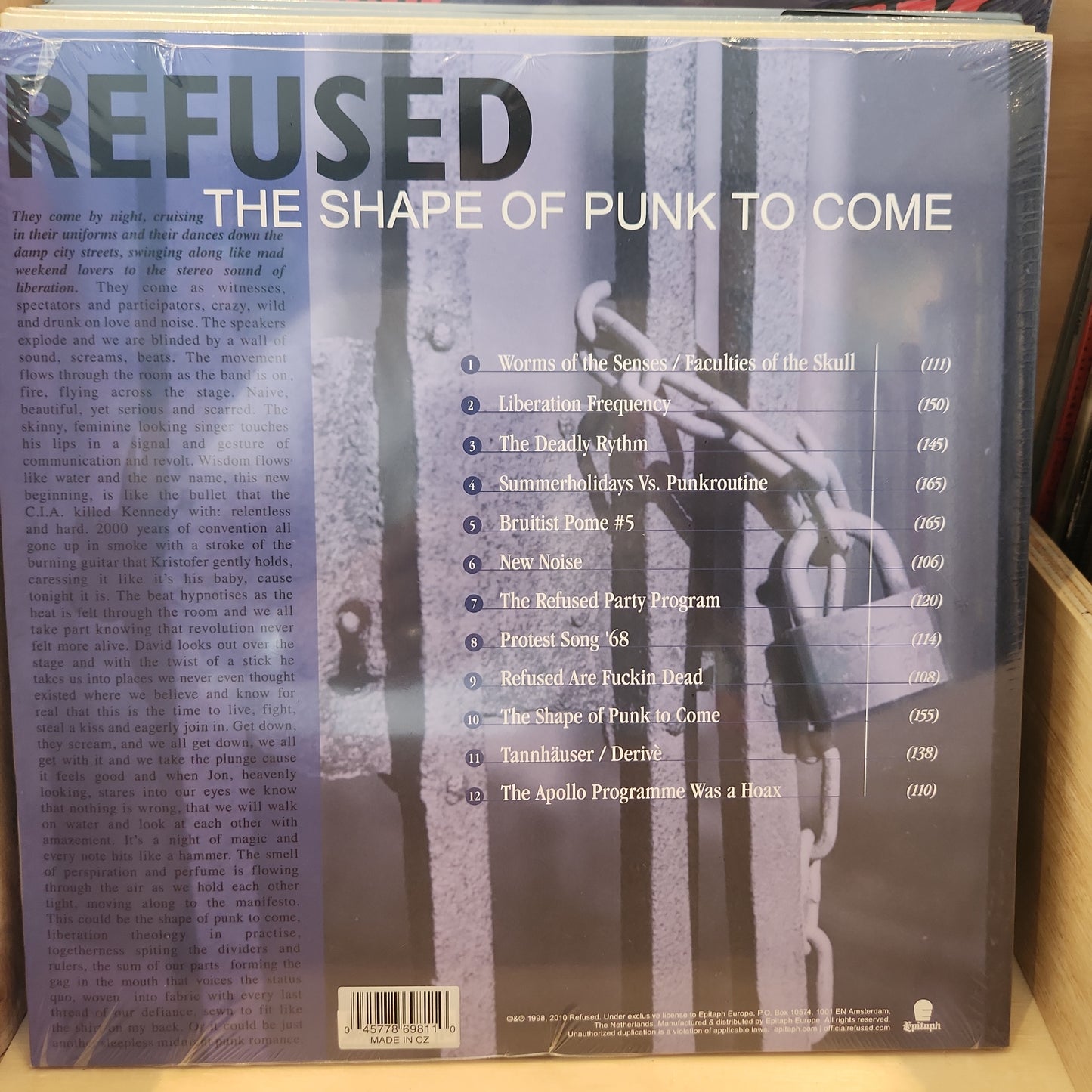Refused - The Shape of Punk to Come - Vinyl LP