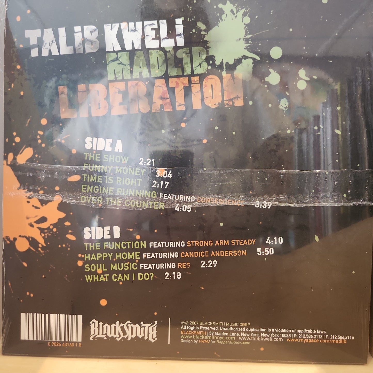 Talib Kweli & Madlib - Liberation - Vinyl LP