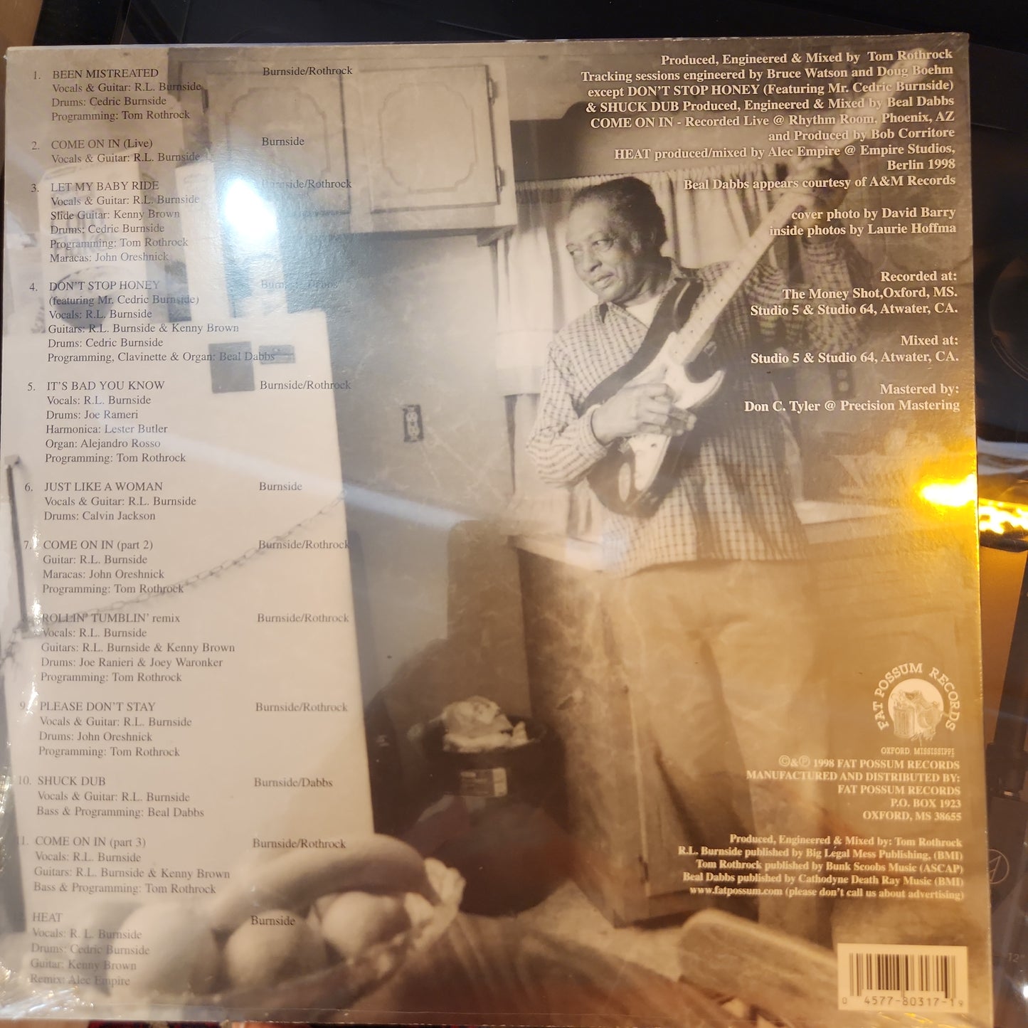 R.L Burnside - Come on in - Vinyl LP