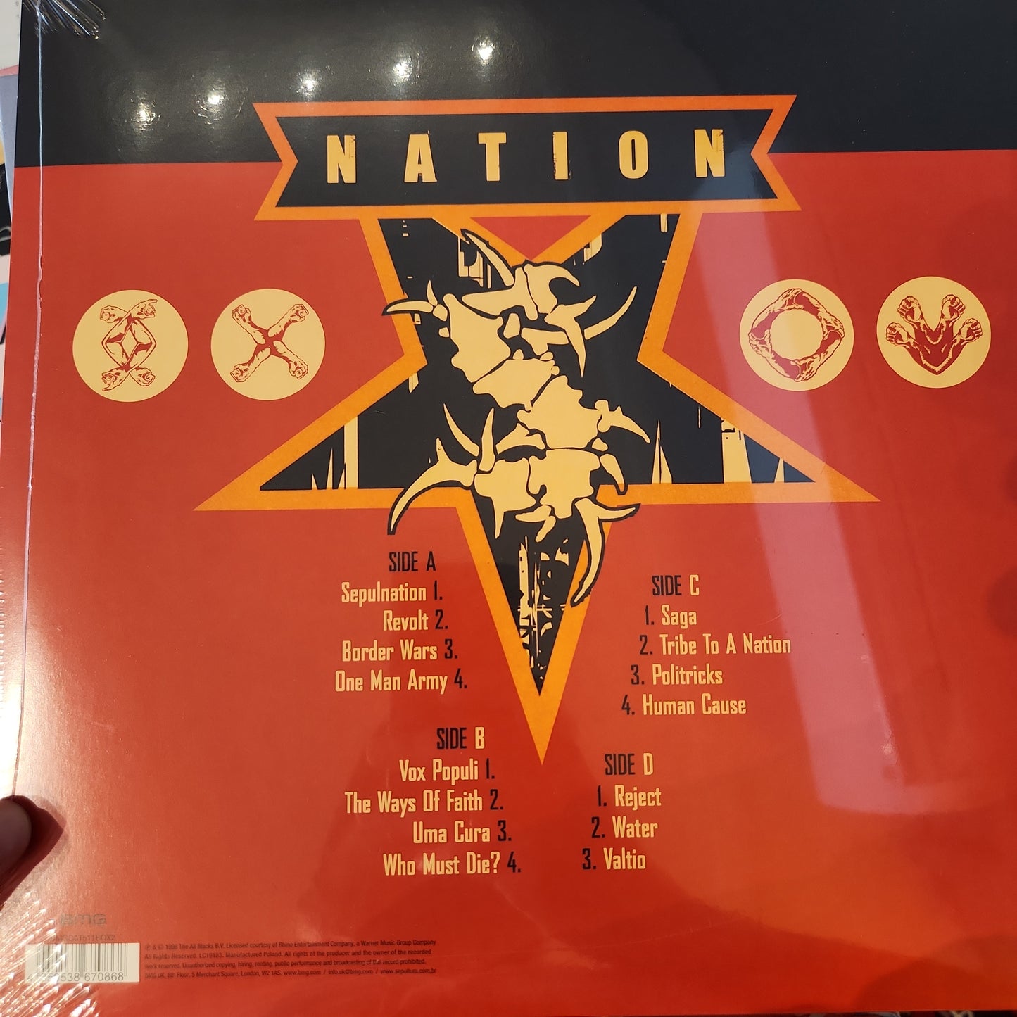 Sepultura - Nation - Vinyl LP