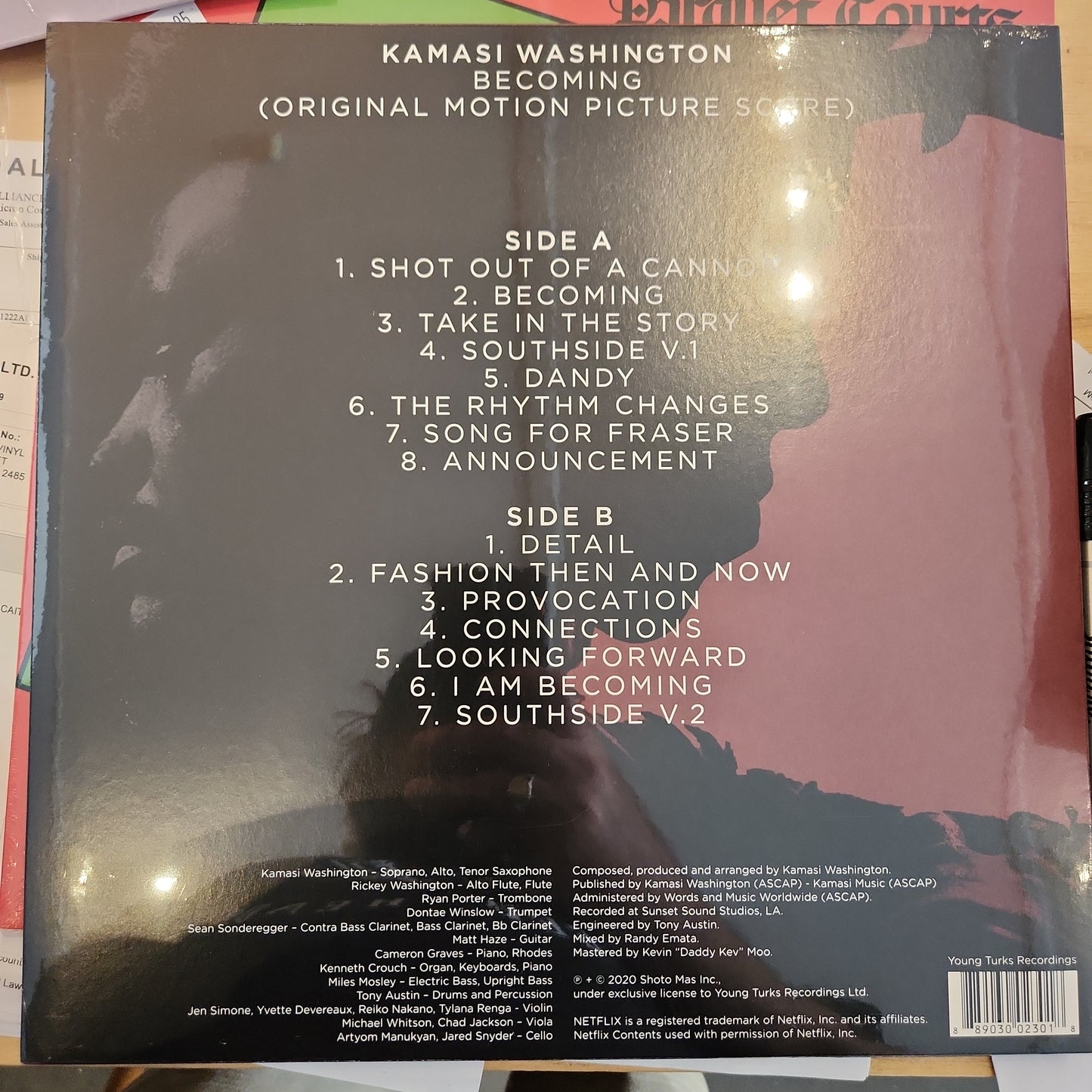 Kamasi Washington - Becoming soundtrack - Vinyl LP