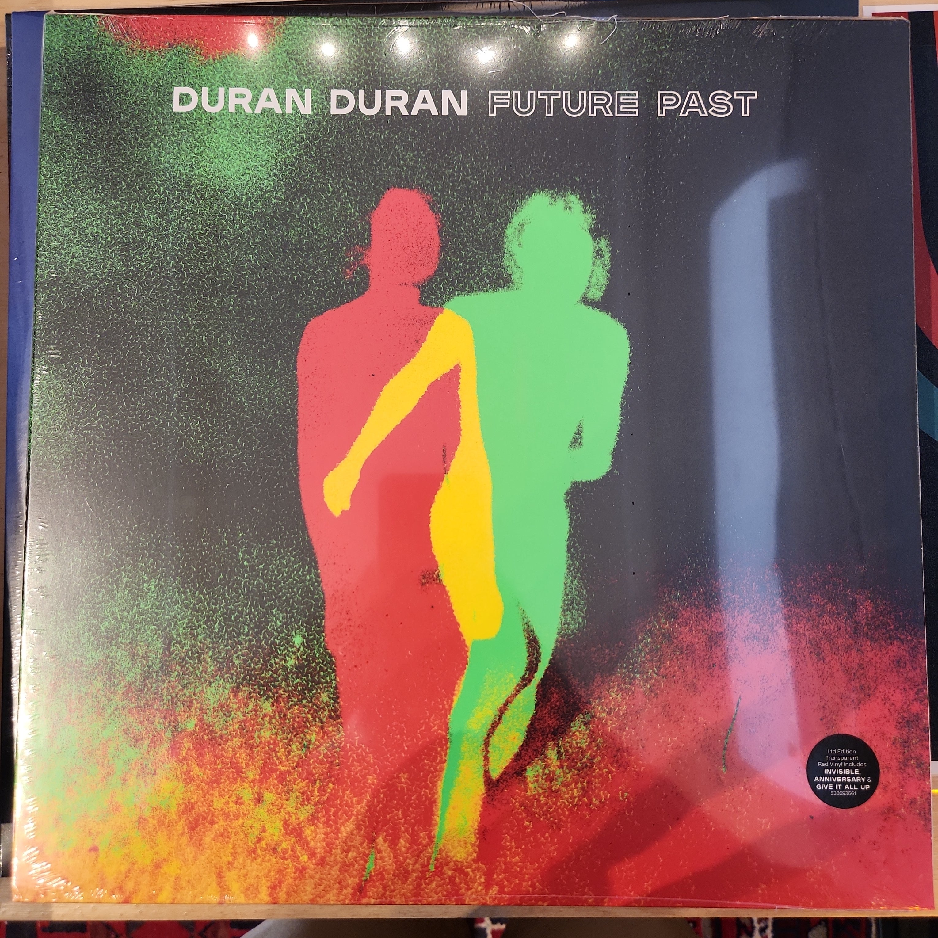 Duran Duran Future past red vinyl Badlandsvinyl