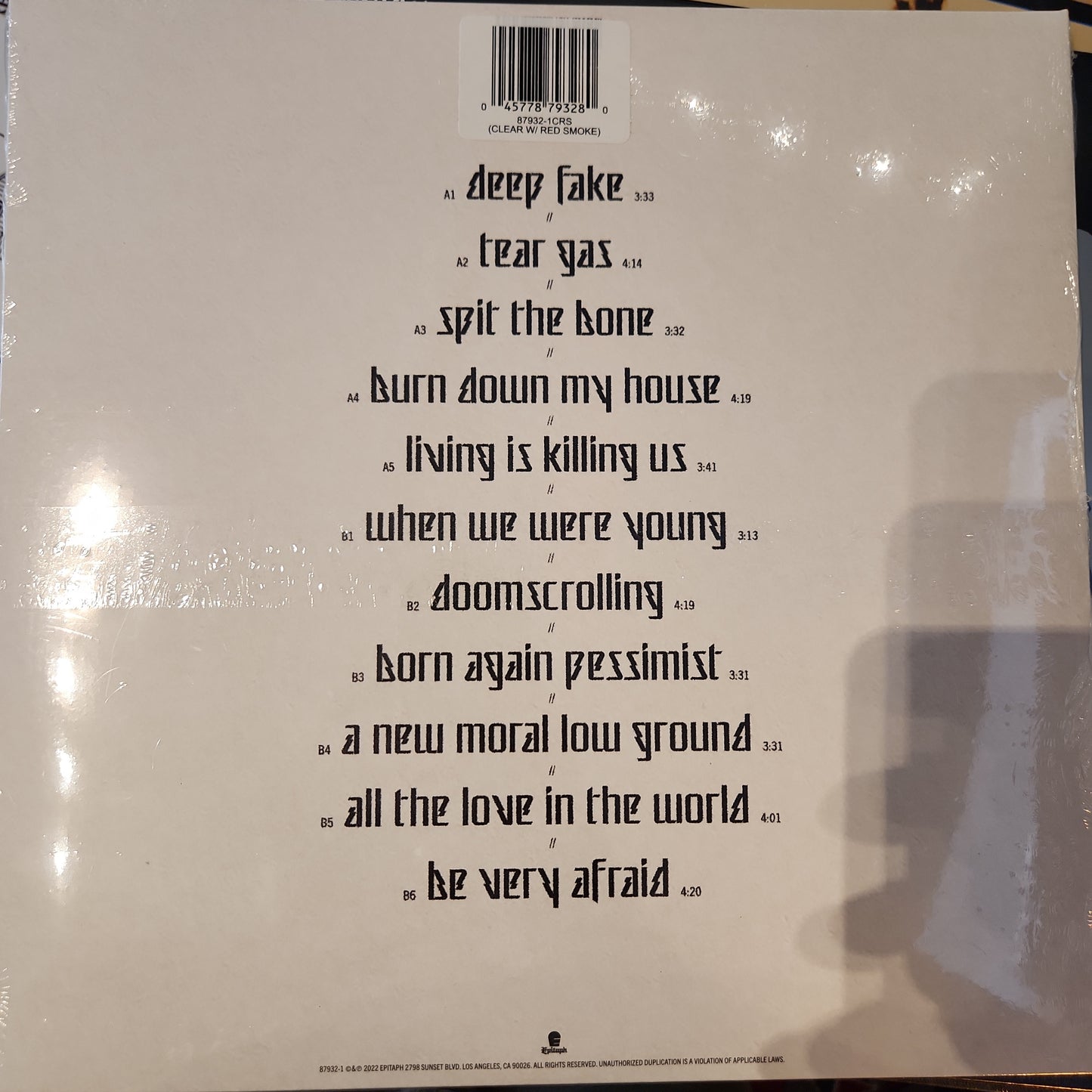 Architects - Classic Symptoms of a Broken Spirit - Limited Colour Vinyl LP