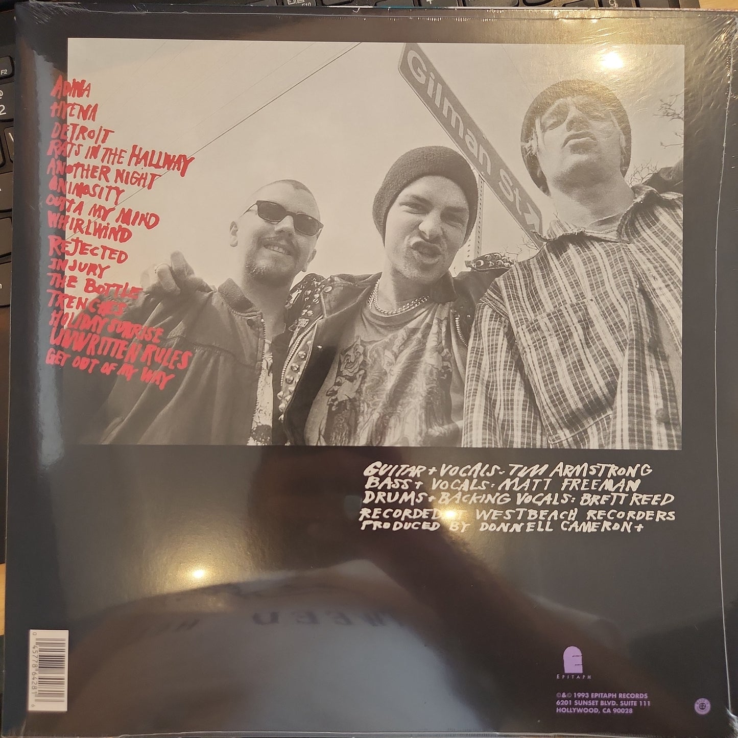 Rancid - Rancid (First S/T Album) Vinyl Lp