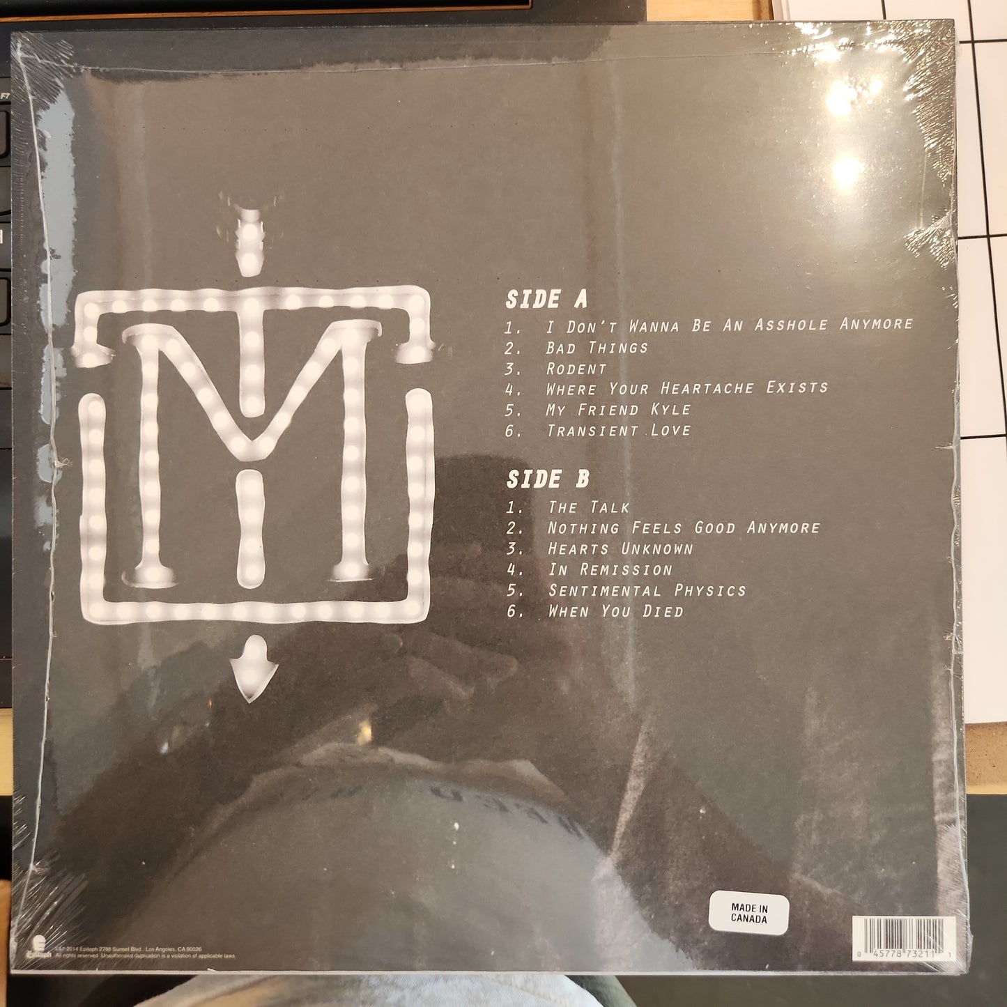 The Menzingers - Rented World - Vinyl  LP