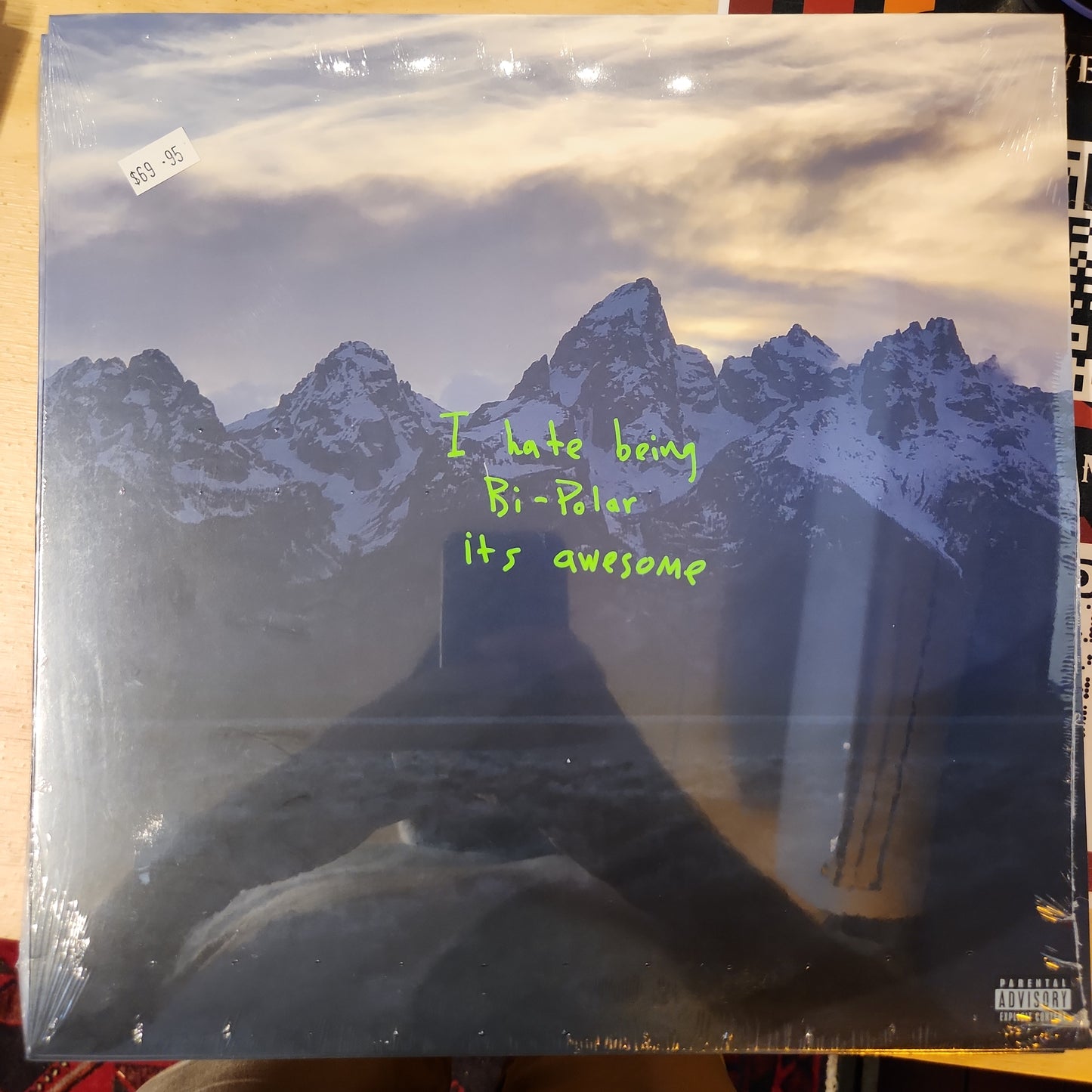 F.Kr. Orientalsk vandrerhjemmet Kanye West YE Vinyl – Badlandsvinyl