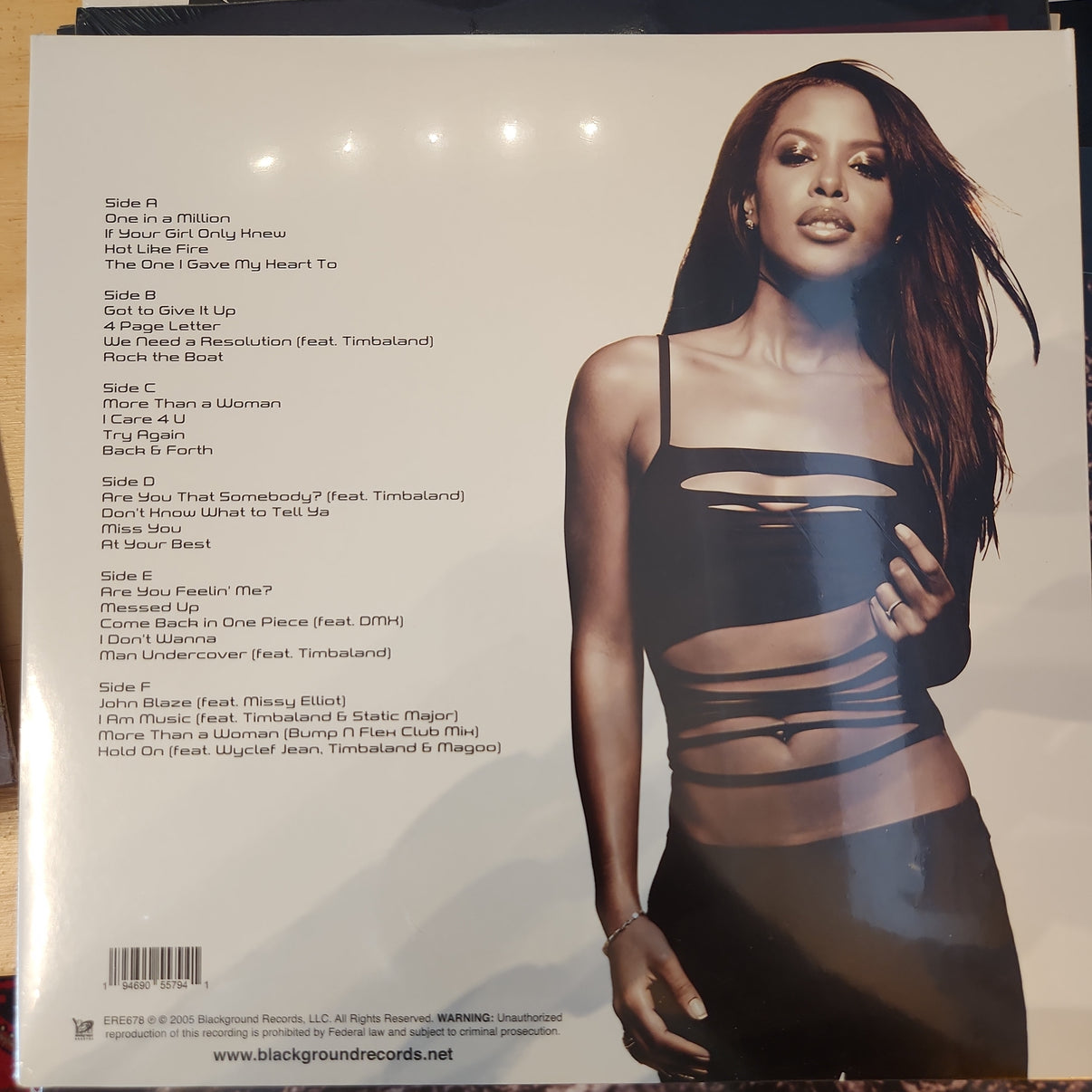 Aaliyah Ultimate Aaliyah Vinyl LP Badlandsvinyl