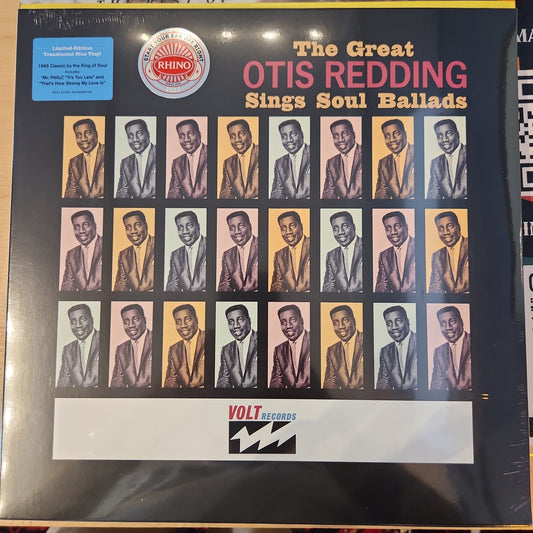 Otis Redding - The Great Otis Redding sings Soul Ballads - Vinyl LP