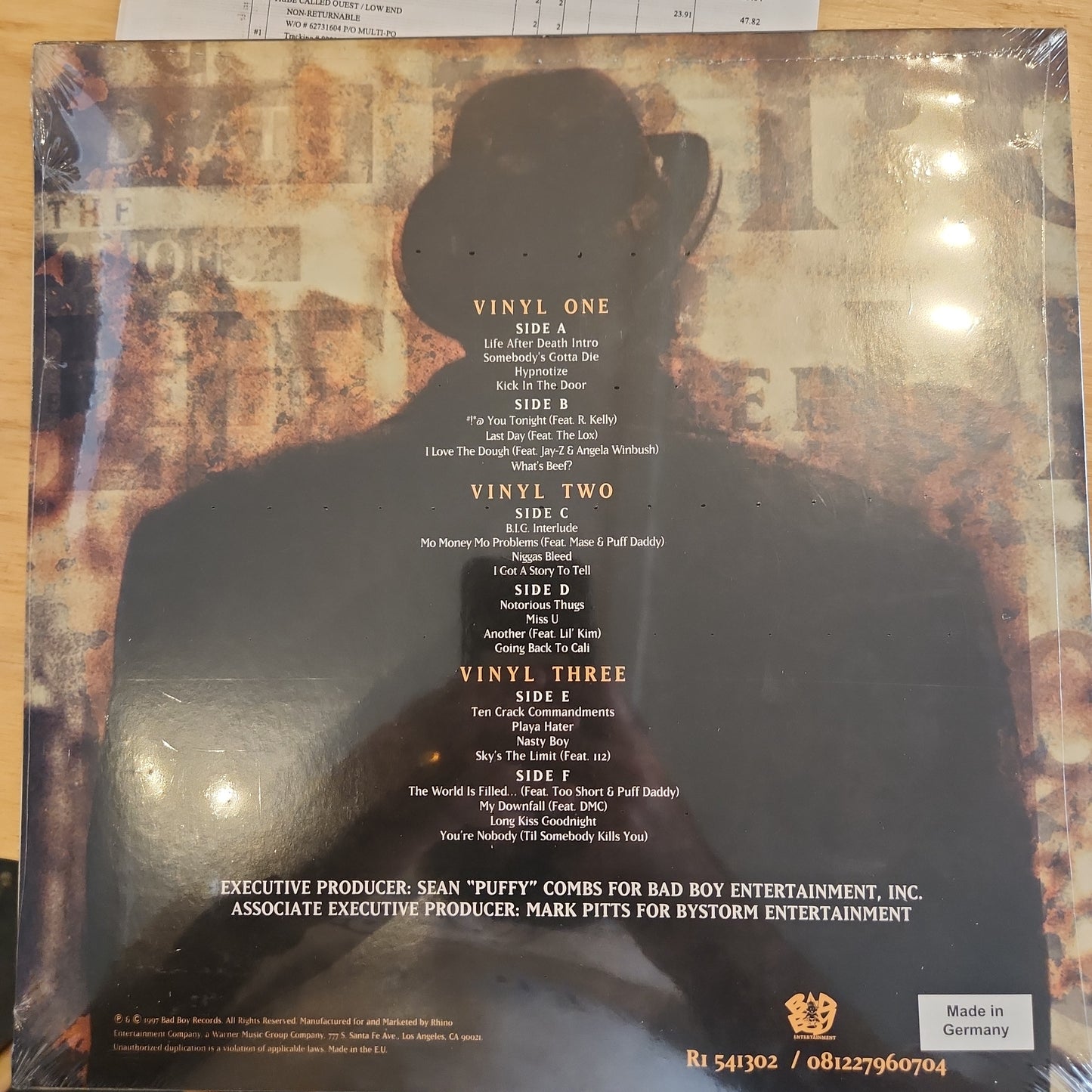Notorious B.I.G  - Life after Death - Vinyl LP